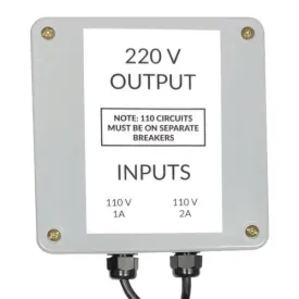 110V/220V Converter Box