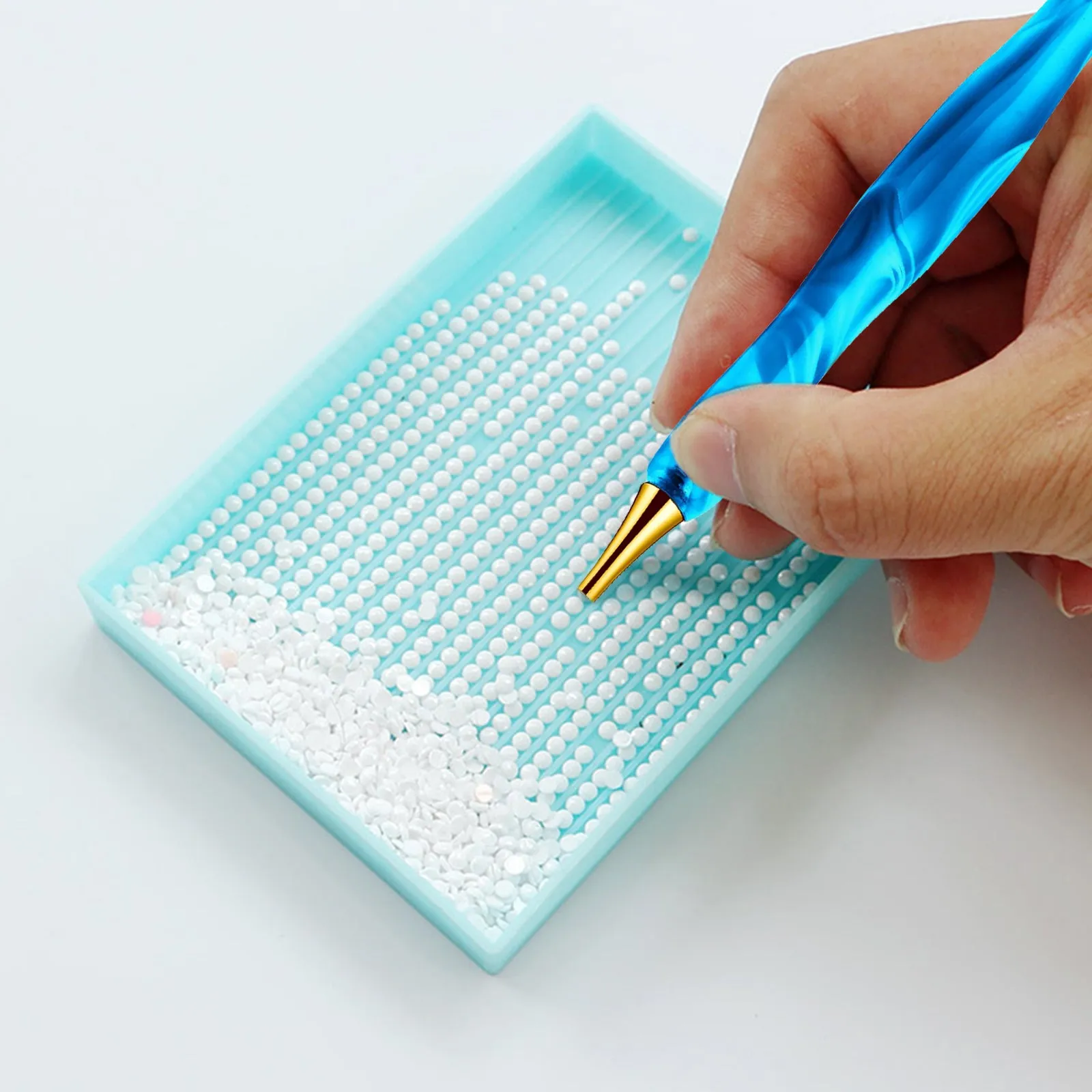 13x Metal 5D Resin Diamond Painting Pen Nibs Set DIY Craft Point Drill Pens