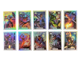 1994 MARVEL MASTERPIECES HOLOFOIL SILVER INSERT CARD SET