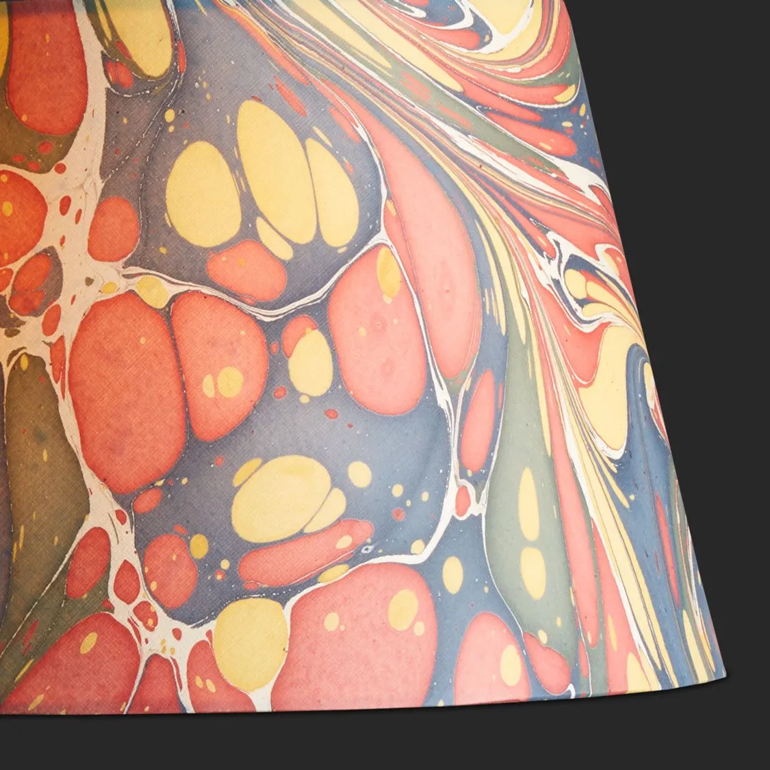 25cm empire hand made marble paper shade in serchio