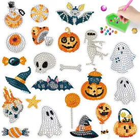 2pcs Dot Drill Sticker Art Craft Rhinestone Stickers for Kids Adult Gift Rewards