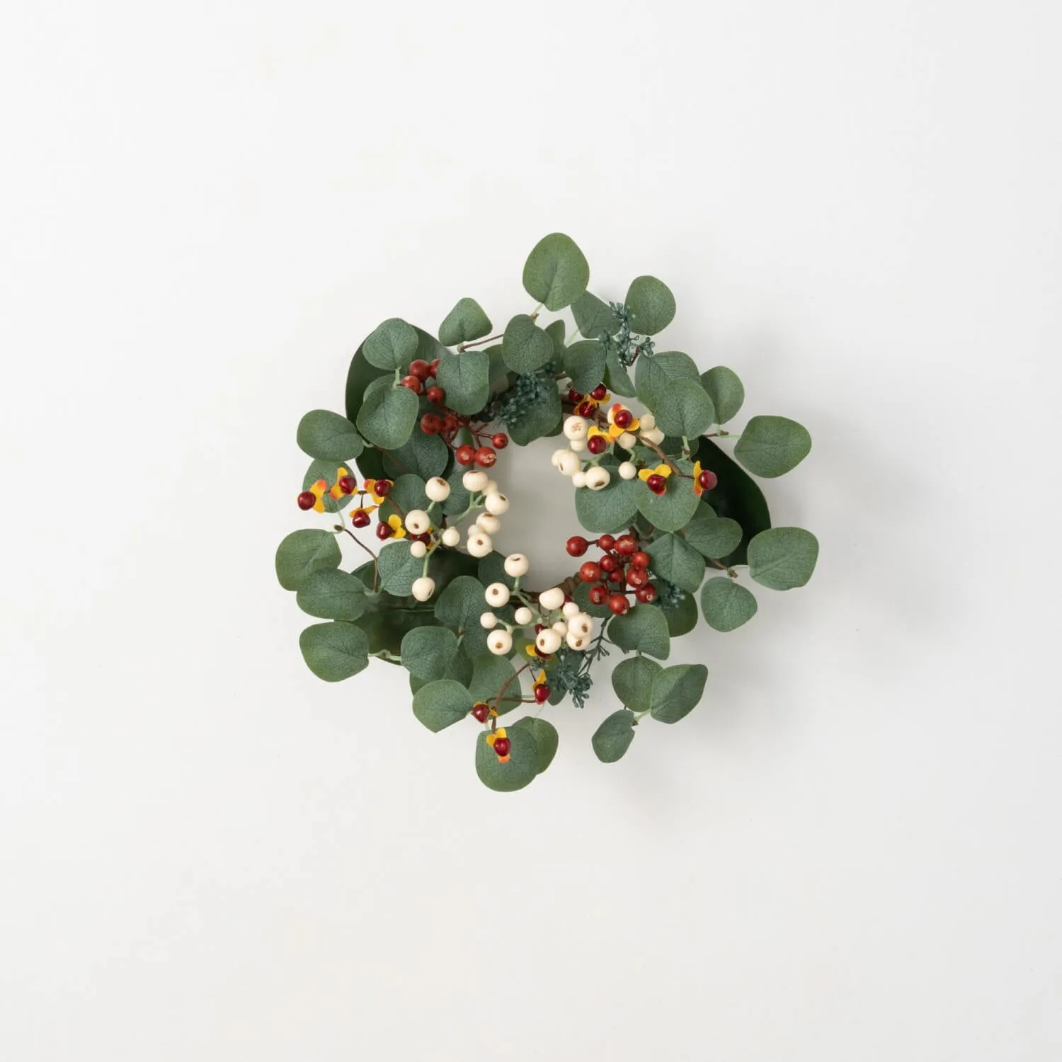 4.5" Eucalyptus/Berry Ring