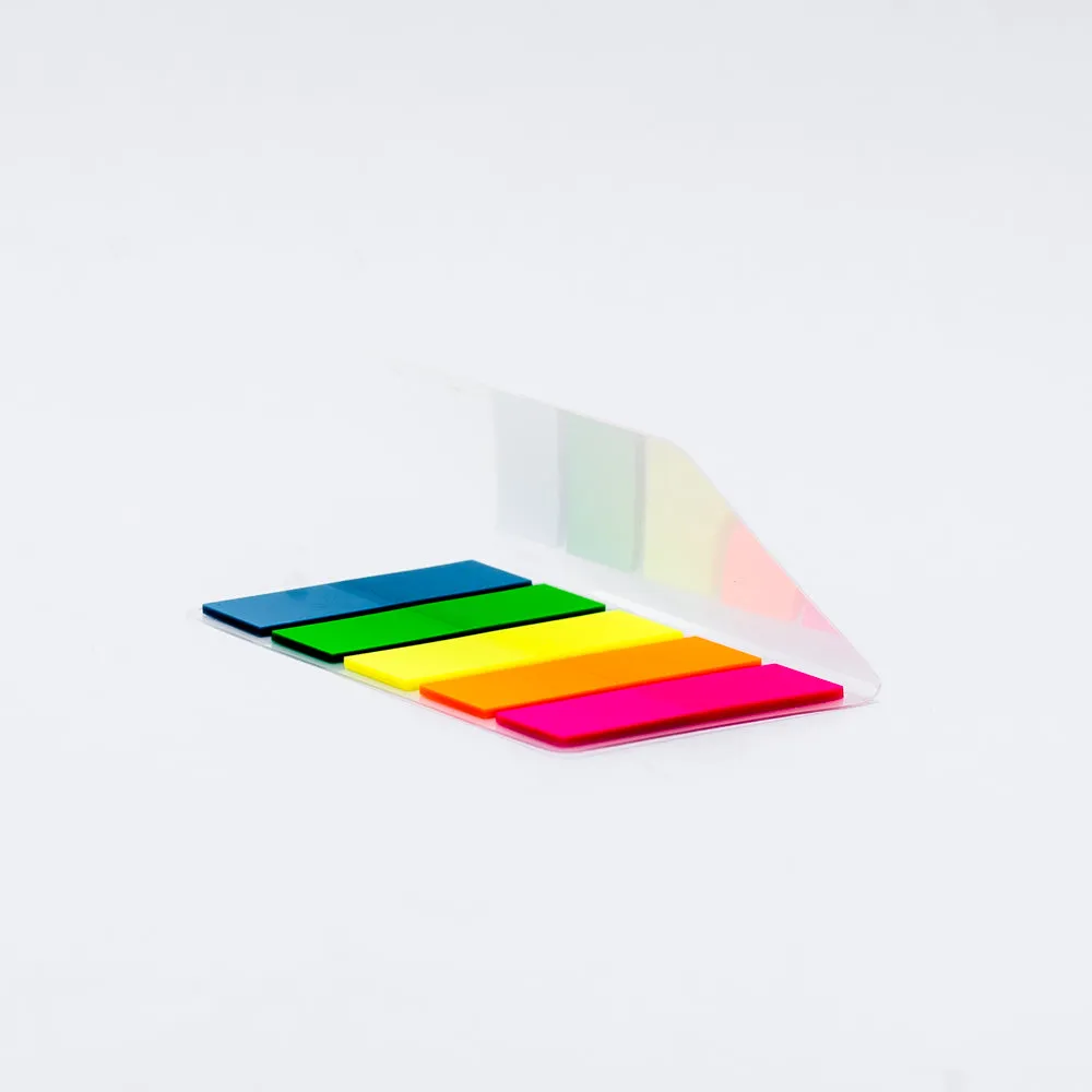 5-Color Sticky Notes with Cover (100 sh)