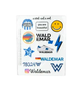 A Wink and a Nod Vinyl Sticker Set of 12