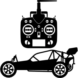 Aarma Black RC Car