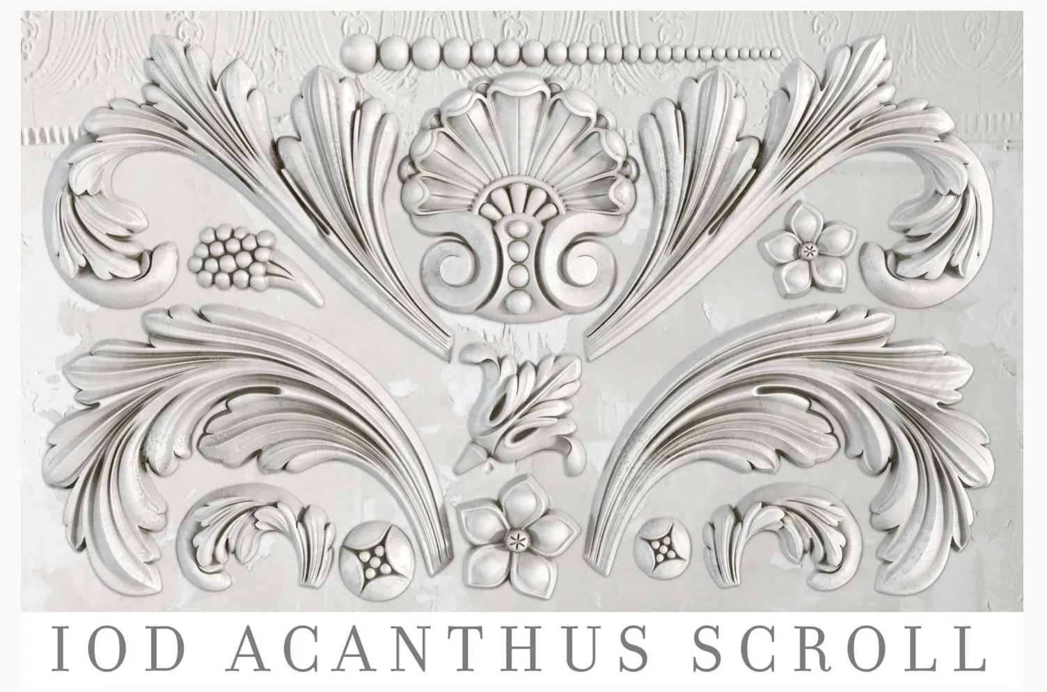 Acanthus Scroll IOD Mould