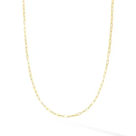 Adjustable 1.5mm Paper Clip Necklace