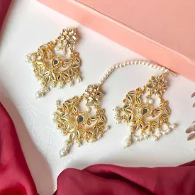 Aisha Earrings/Teeka Set