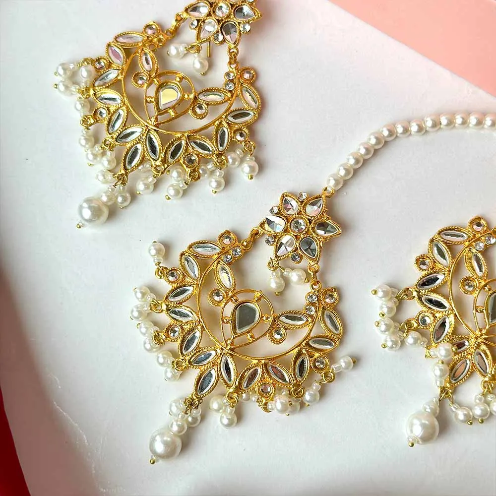 Aisha Earrings/Teeka Set