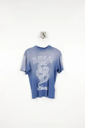 ASHTON TEE SNAKE - WASHED ELECTRIC BLUE