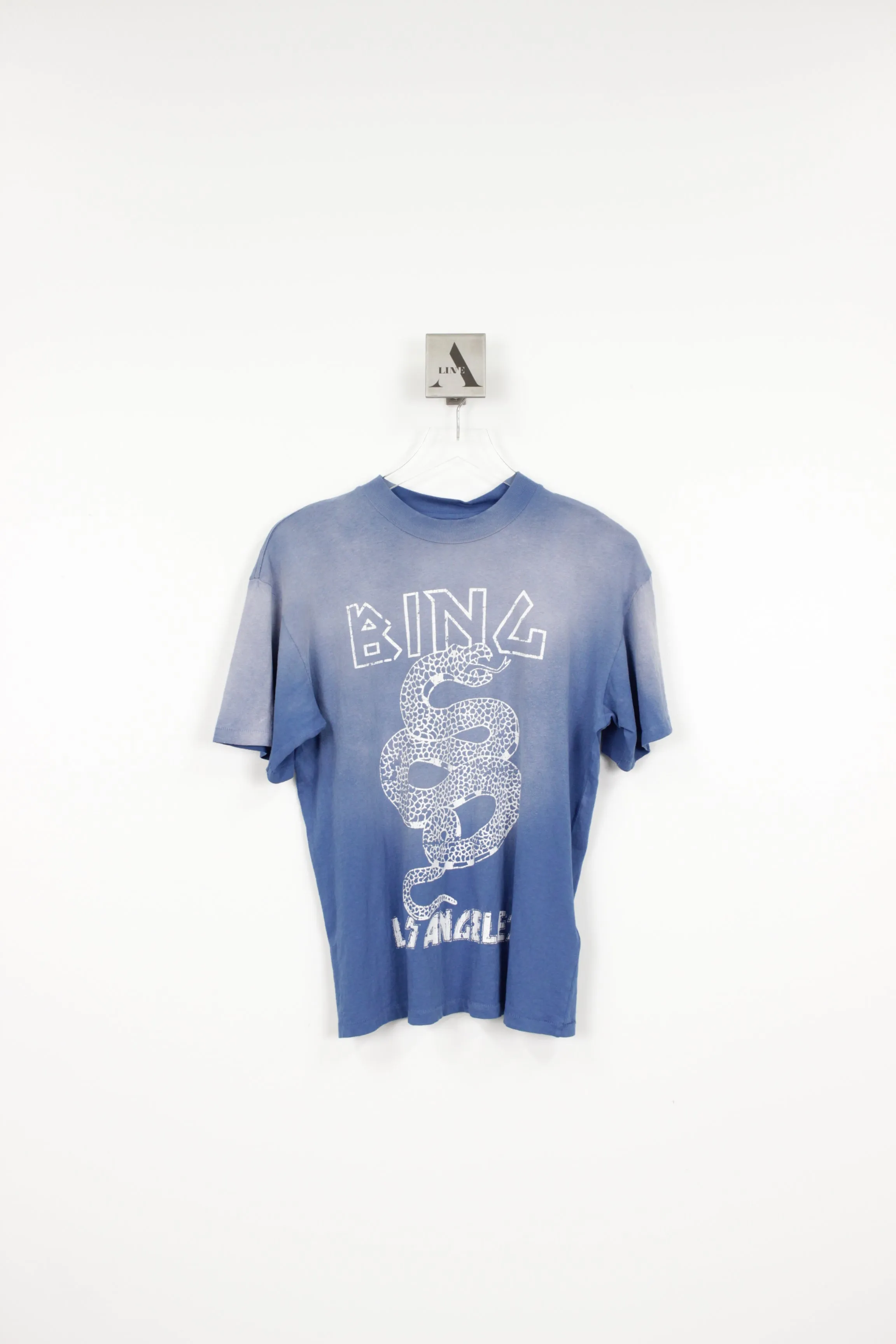 ASHTON TEE SNAKE - WASHED ELECTRIC BLUE