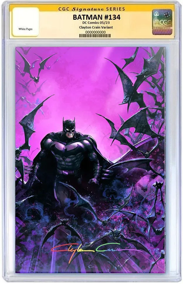 BATMAN 134 CLAYTON CRAIN VARIANT