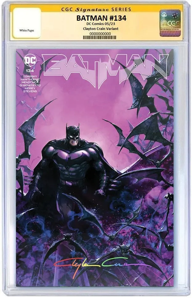 BATMAN 134 CLAYTON CRAIN VARIANT