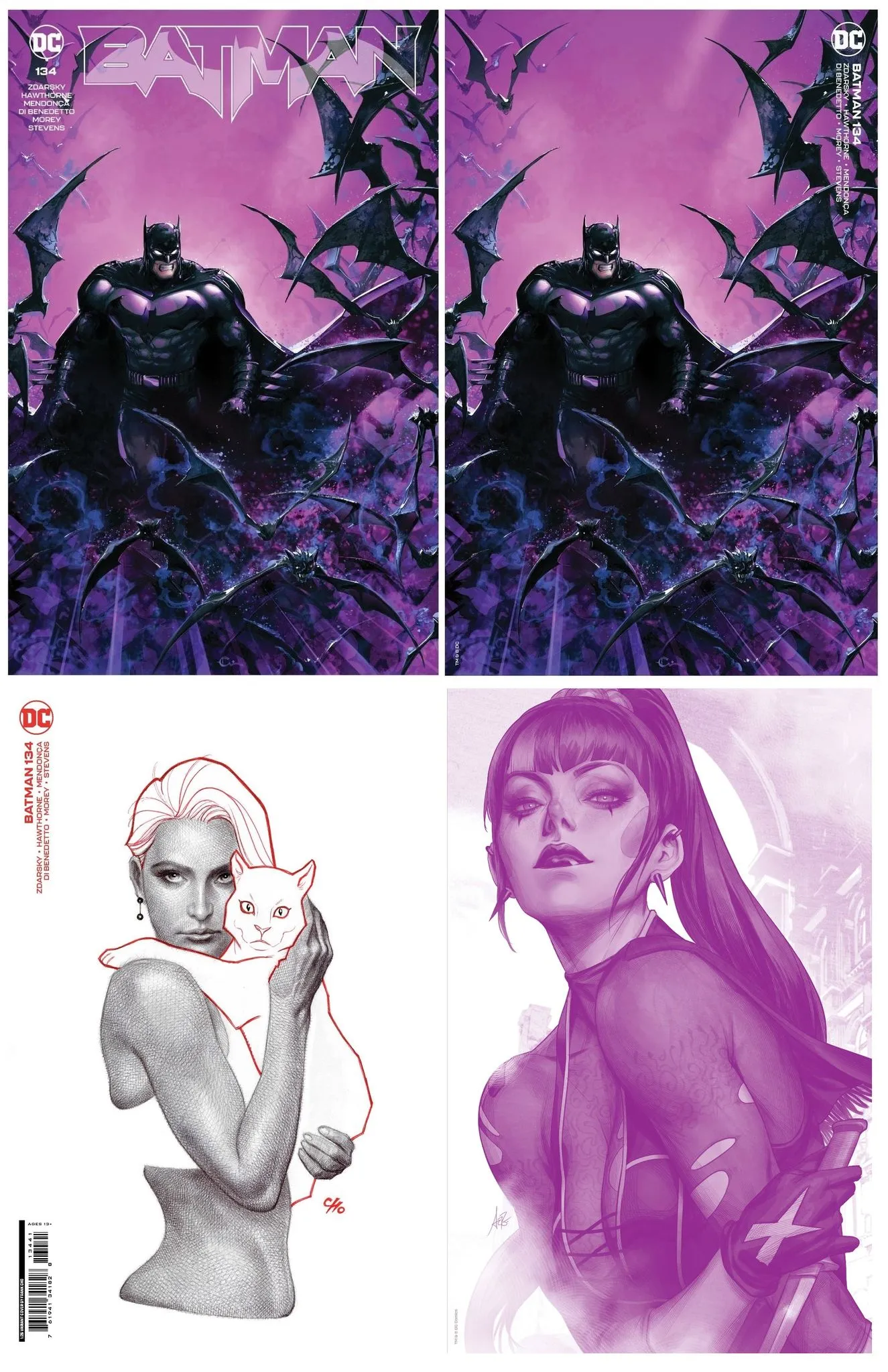 BATMAN 134 CLAYTON CRAIN VARIANT
