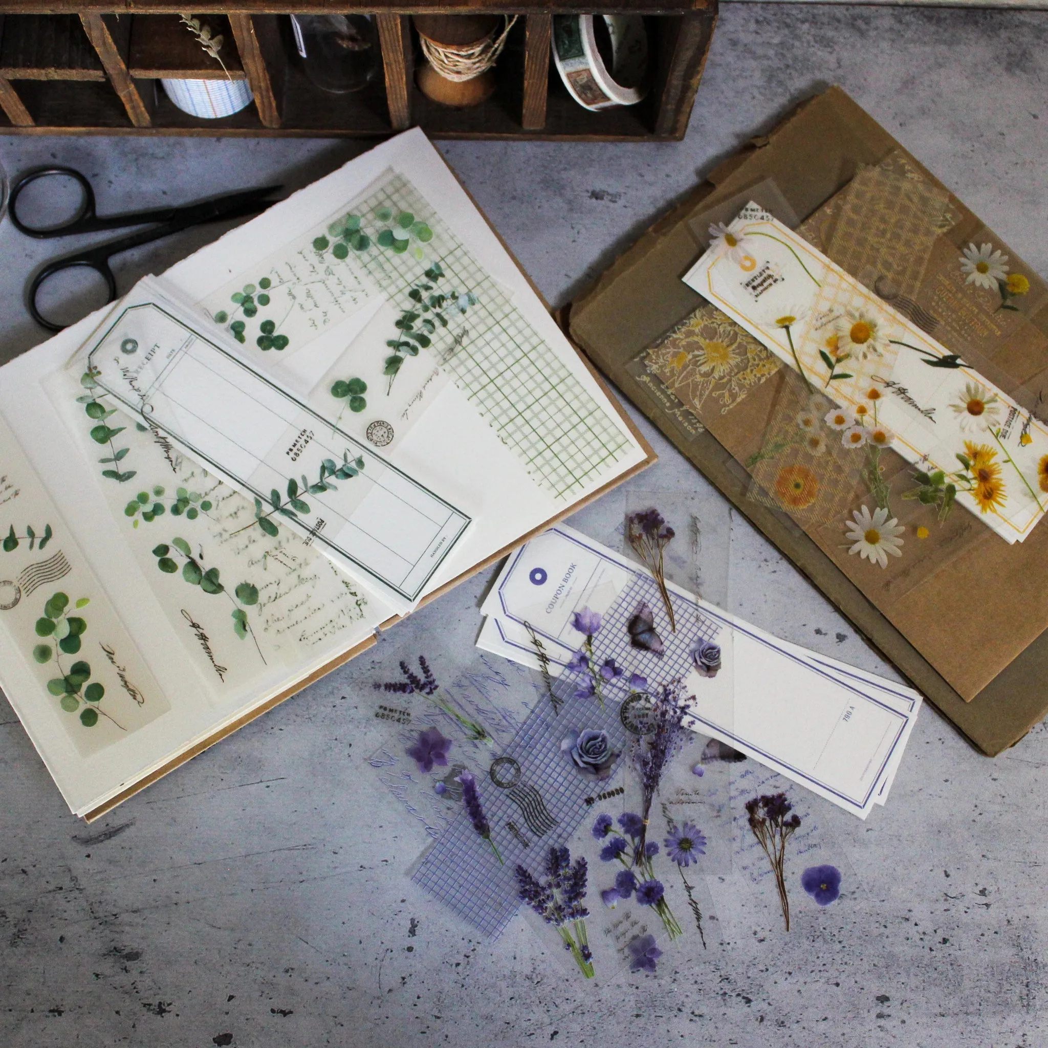 Botanical Papercraft Packs