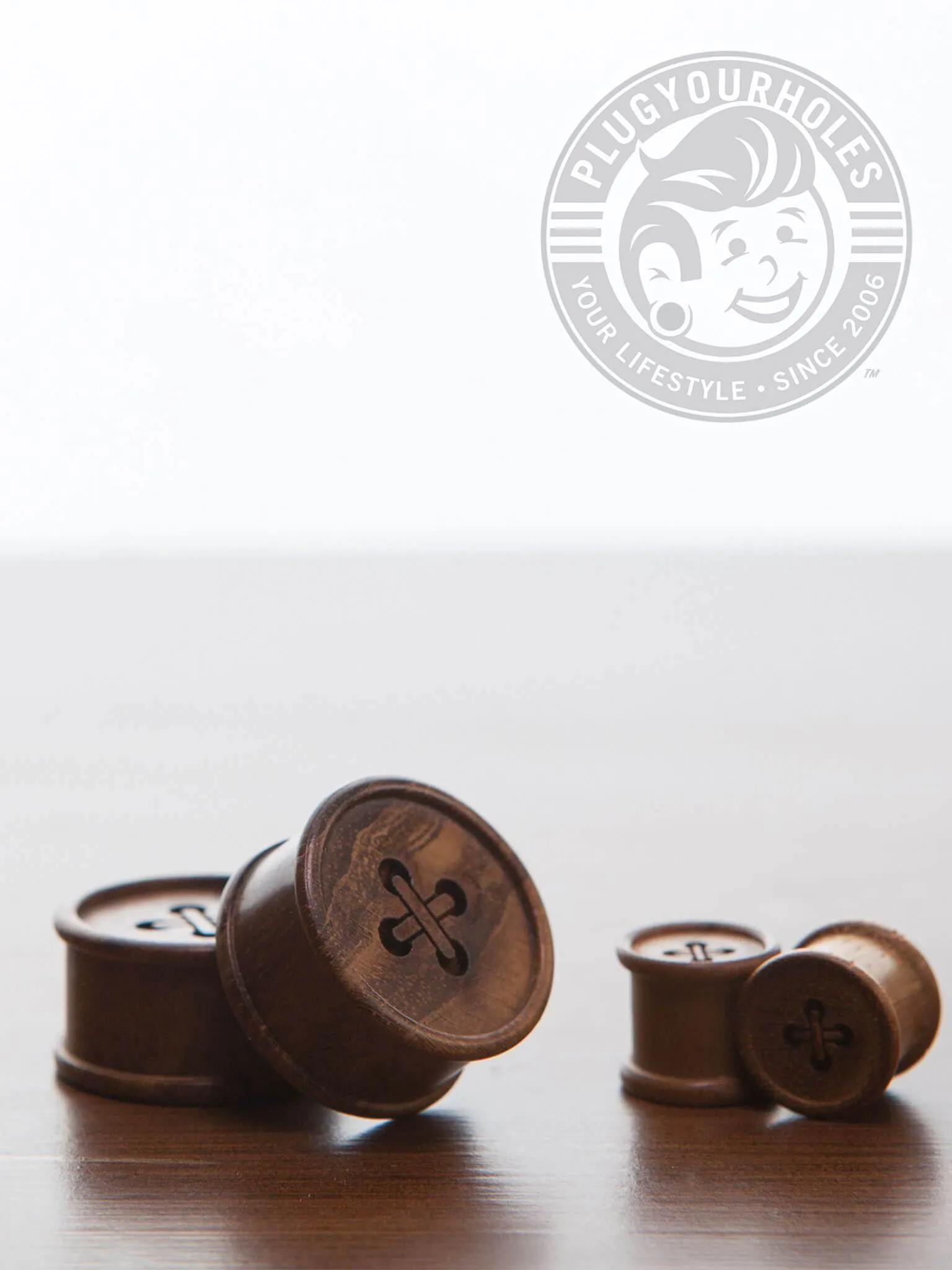 Button Teak Wood Plugs