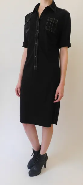 Button-Up Express Dress