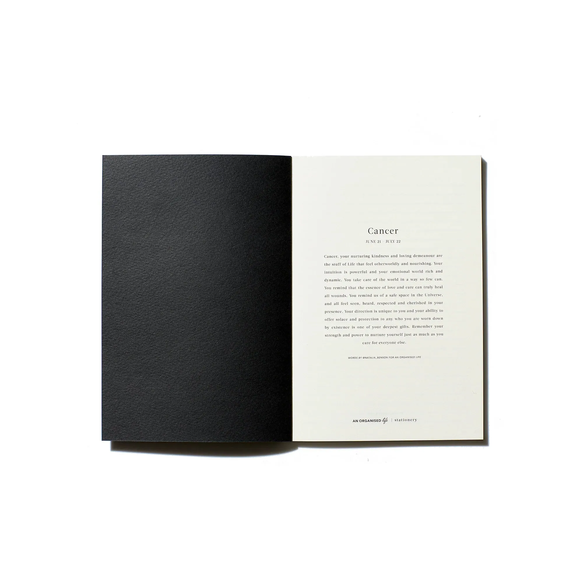 Cancer  Zodiac Notebook