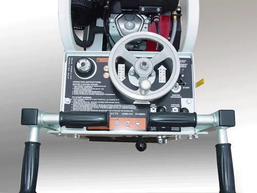 CC1800XL Gas Self Propelled Core Cut Walk Behind Saw