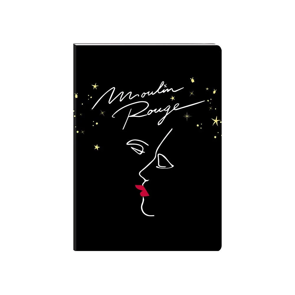 Clairefontaine Moulin Rouge Softcover Notebook A6