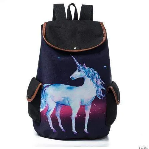 Colorful Fruit Design Backpacks