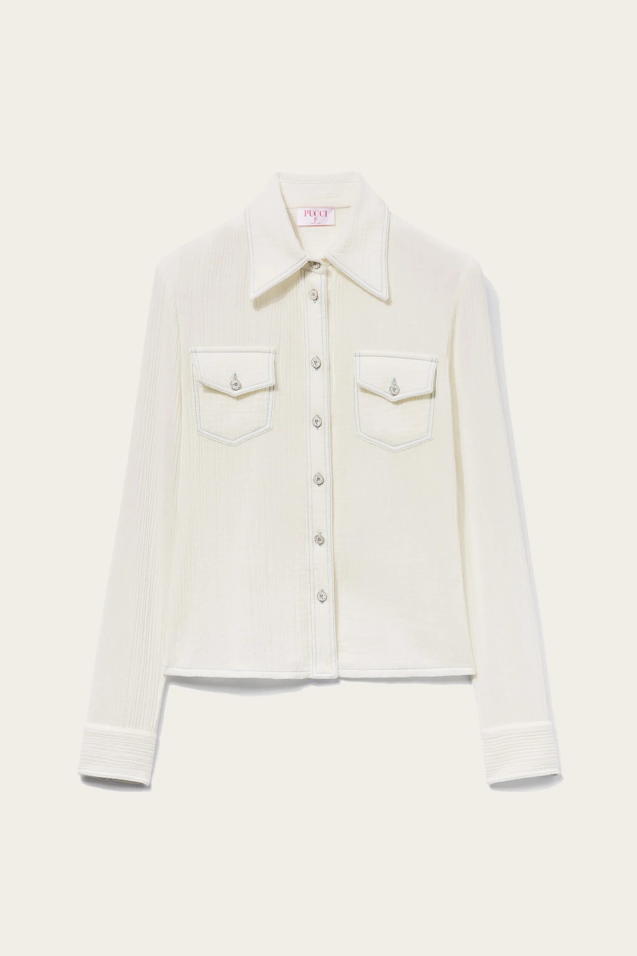 Cotton Crepon Shirt