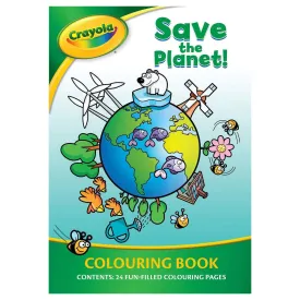 Crayola Save the Planet Colouring Book