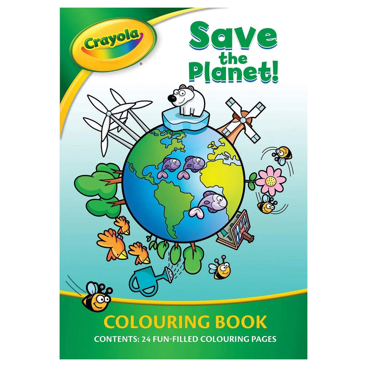 Crayola Save the Planet Colouring Book
