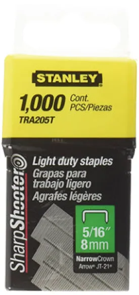 CROWN STAPLES 5/16IN 1000/PK LD NARROW