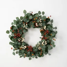 Eucalyptus/Berry Wreath