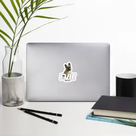 Evie the Frenchie Bubble-free stickers
