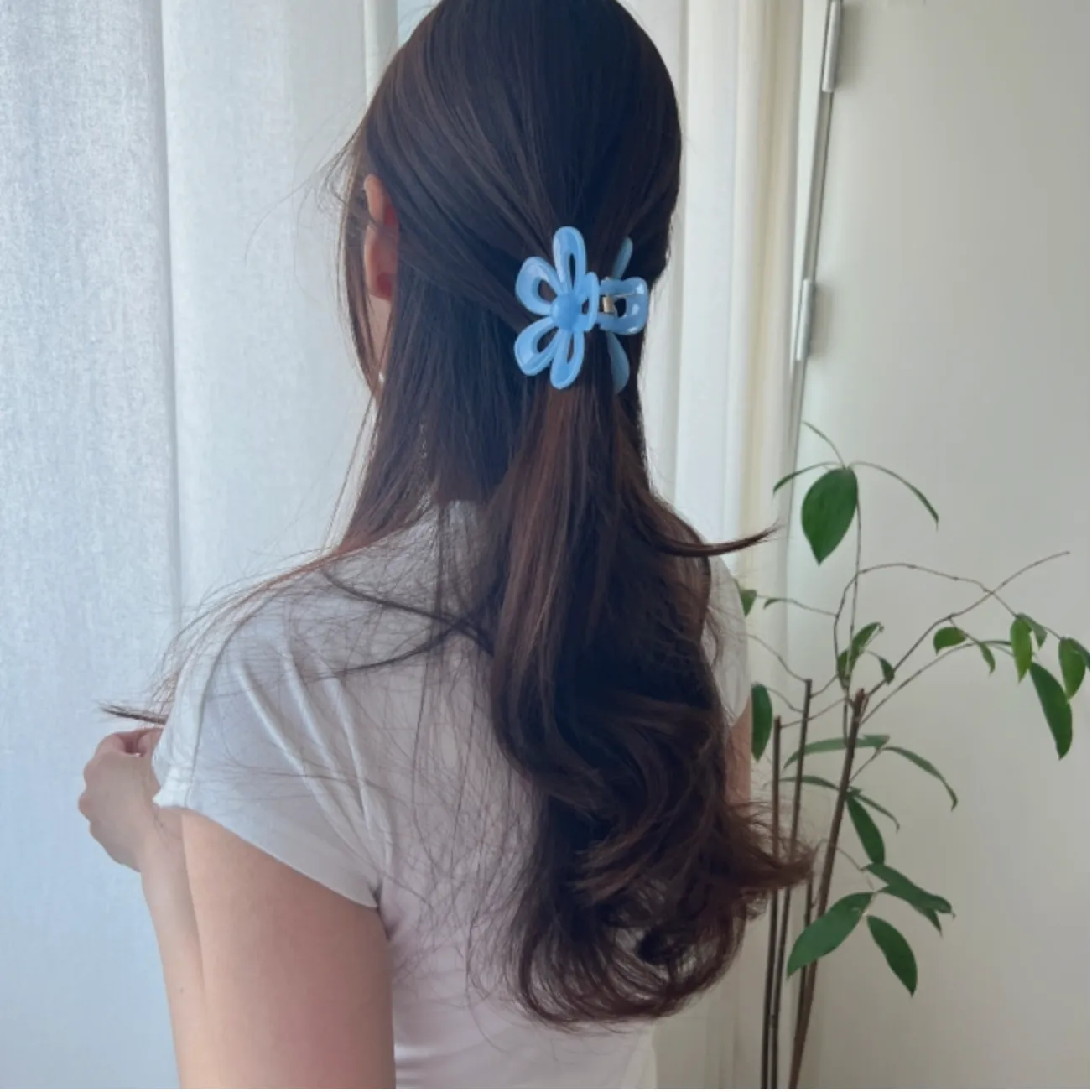 FIANA Flower hair claws