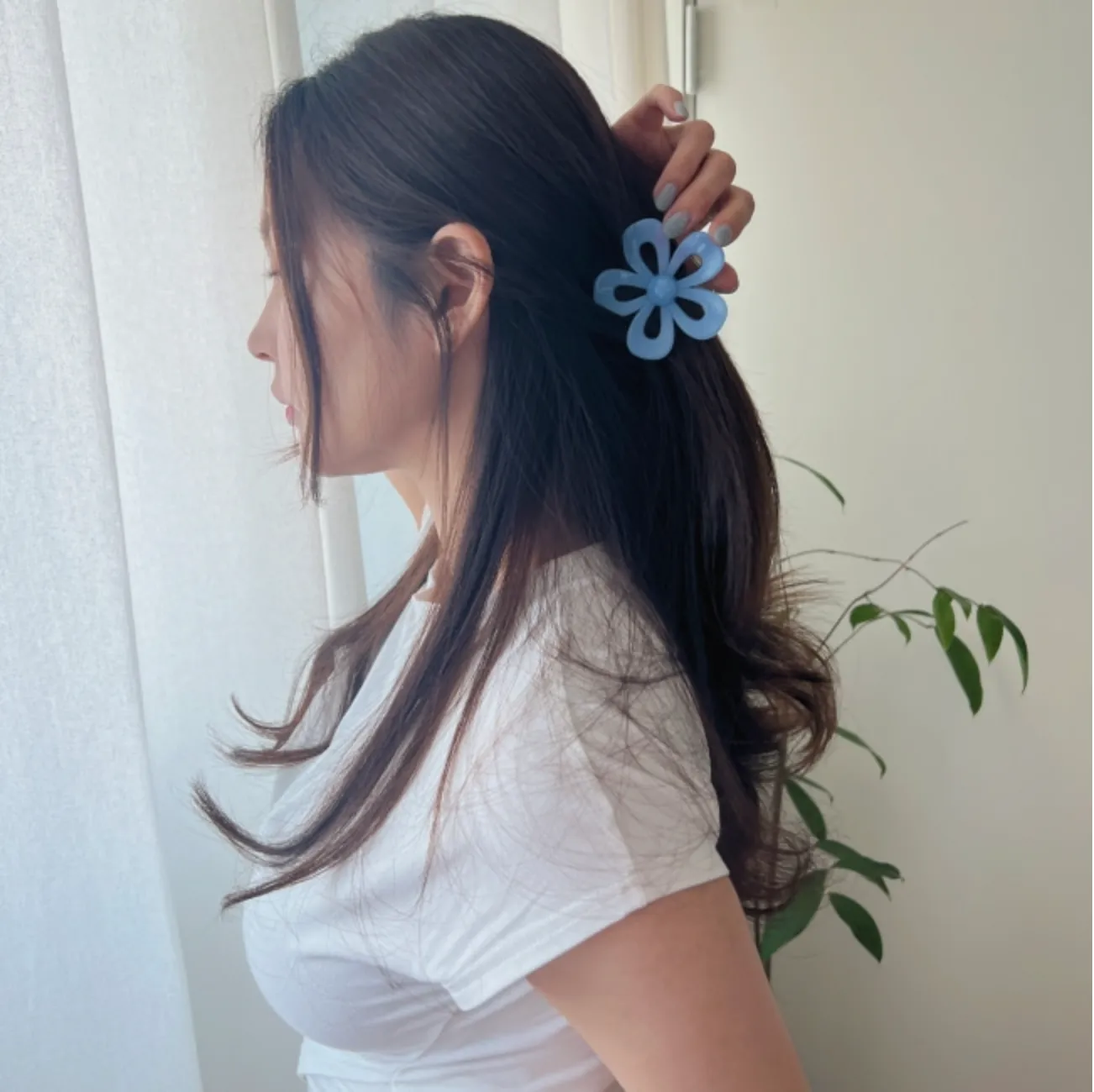 FIANA Flower hair claws