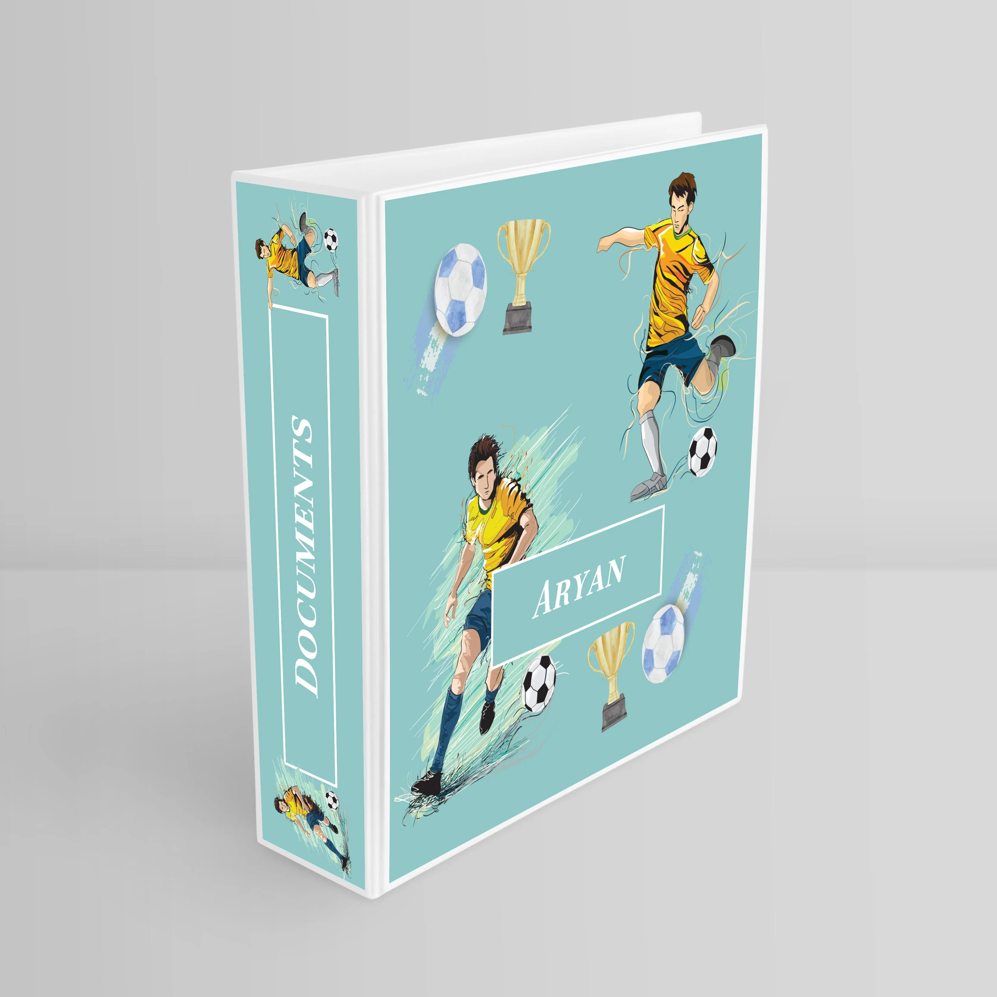 Football Fever Binder File (kids)