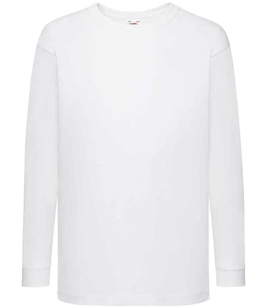 Fruit of the Loom Kids Long Sleeve Value T-Shirt