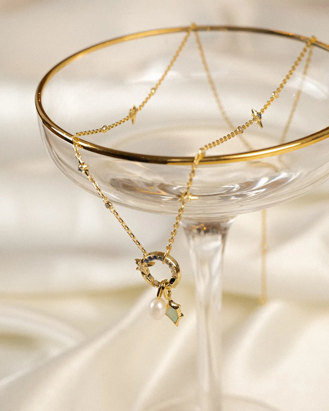 Gold Kyoto & Pearl Set