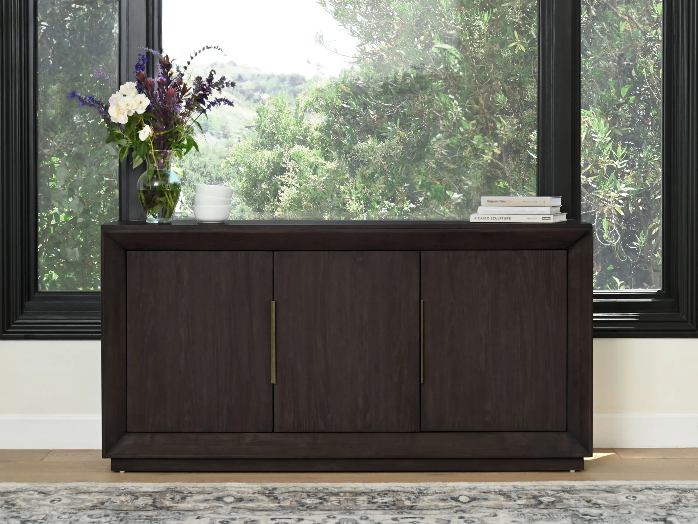 Goodwin 72" Multi-Use Oak Console