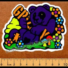 Grizzly Griptape Skateboard Sticker