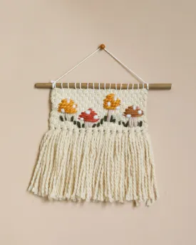 Handmade Mushroom Wall Hanging