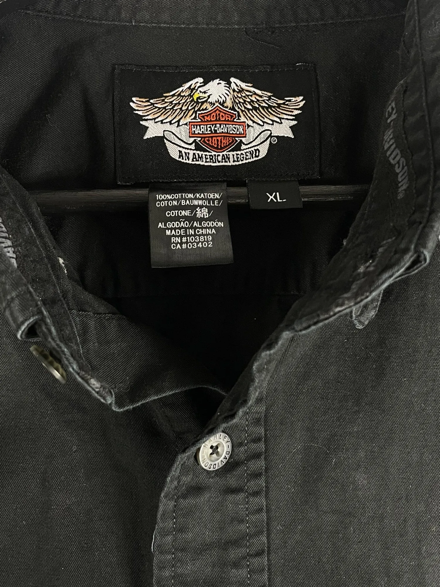 Harley-Davidson Button Up