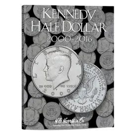 Harris Folder: Kennedy Half Dollars #3 2000-2016 #2942