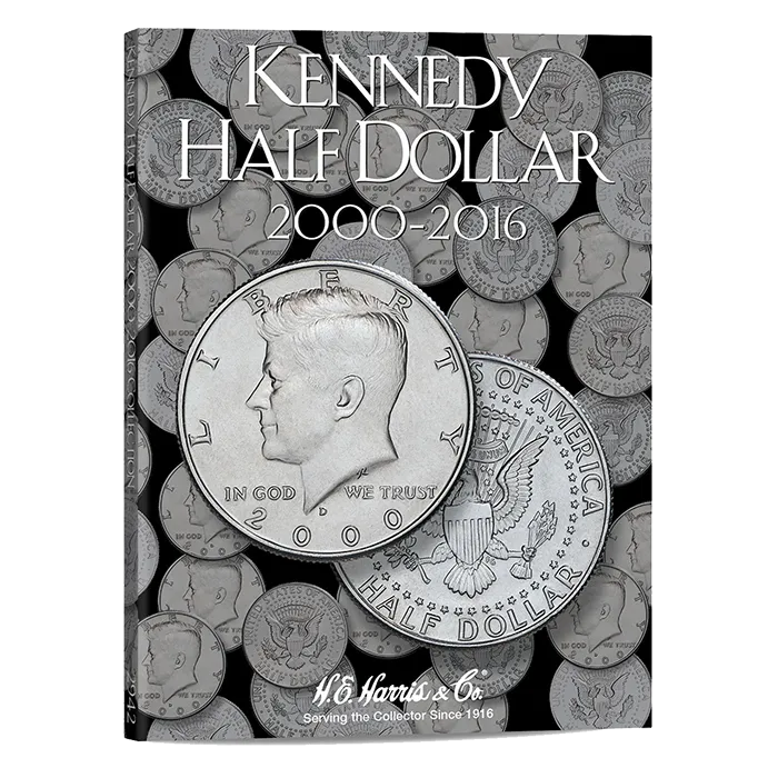 Harris Folder: Kennedy Half Dollars #3 2000-2016 #2942