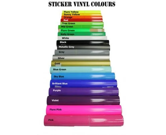 Helmet Sticker - Side Single Colour
