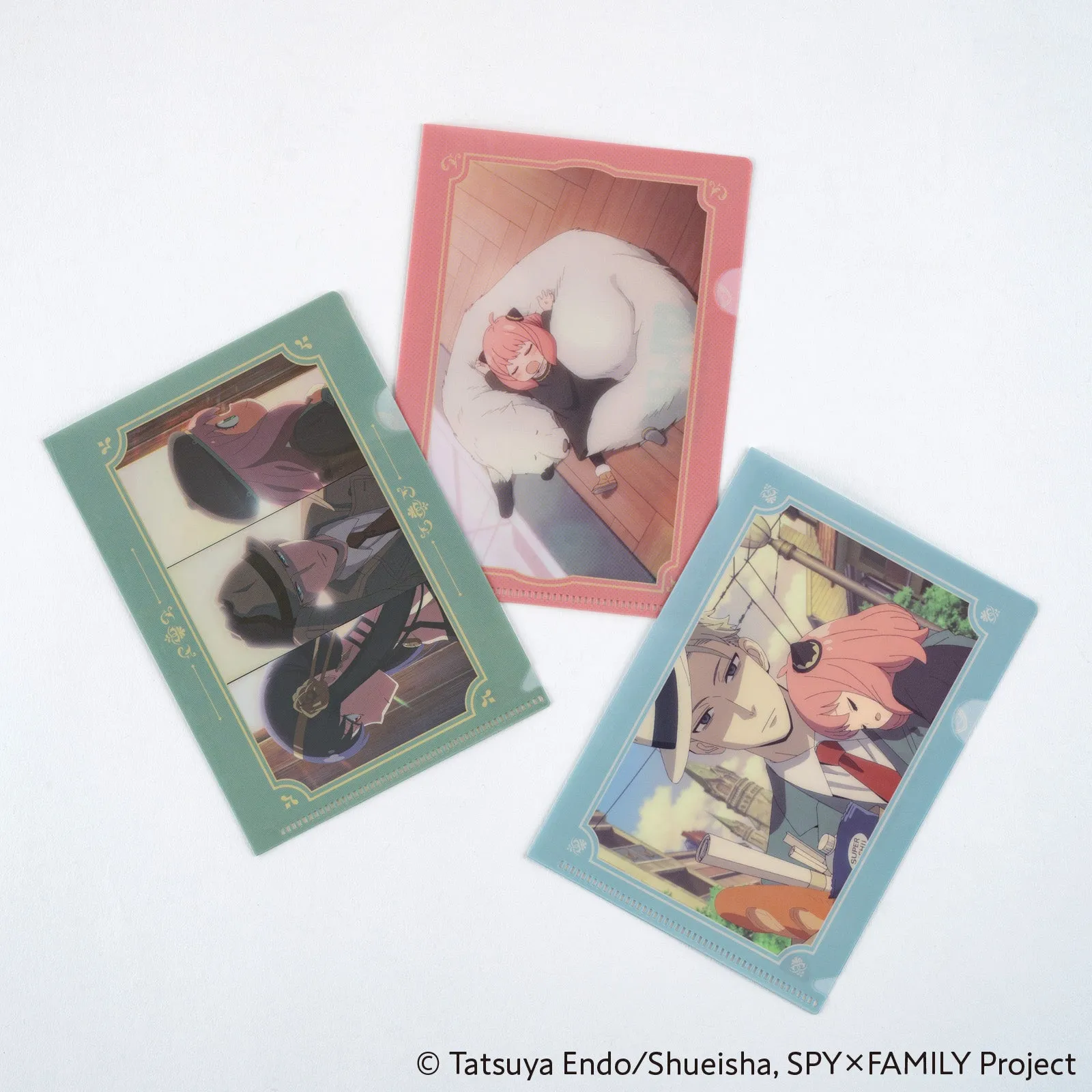 Hobonichi Clear Folder Set of 3 [SPY x FAMILY]