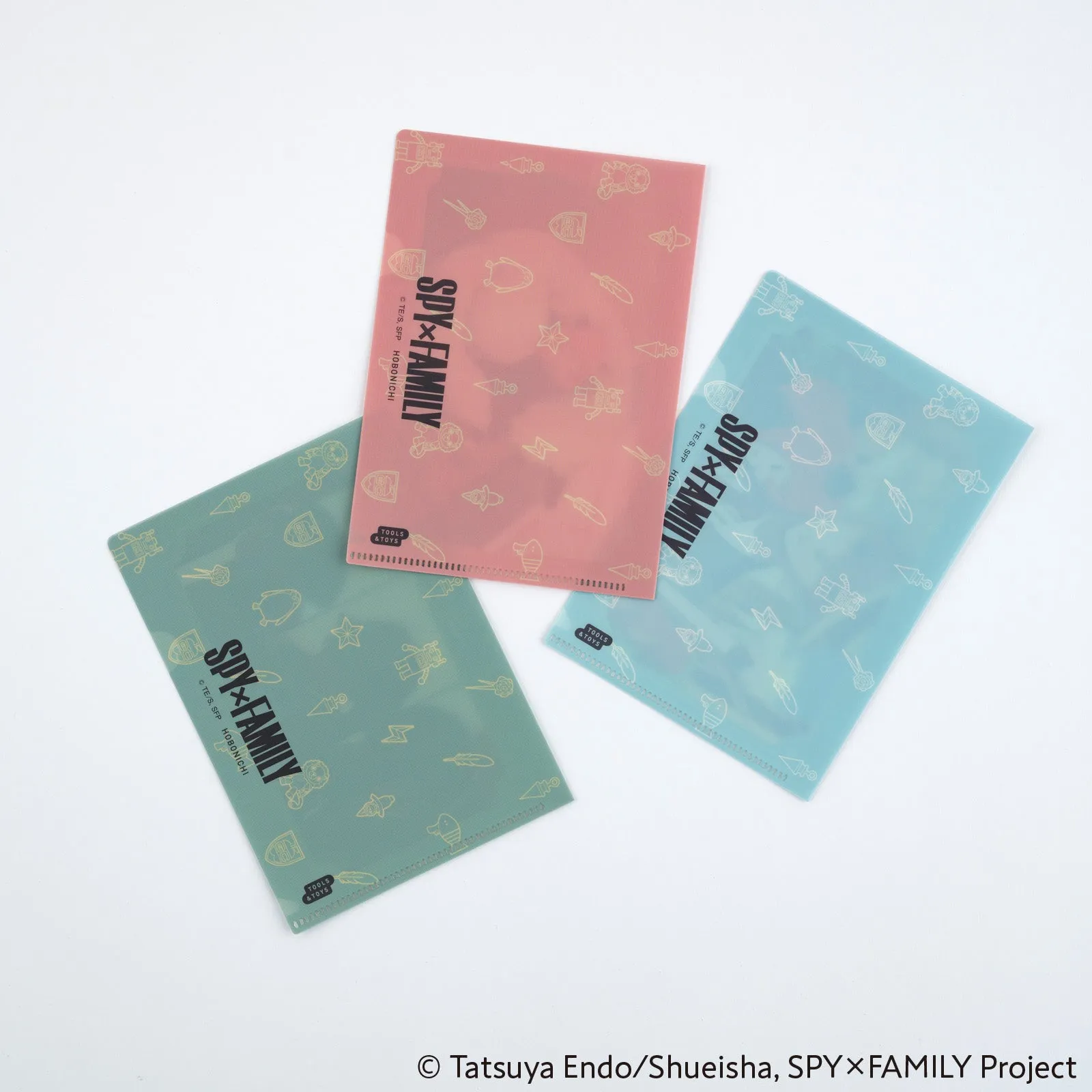 Hobonichi Clear Folder Set of 3 [SPY x FAMILY]