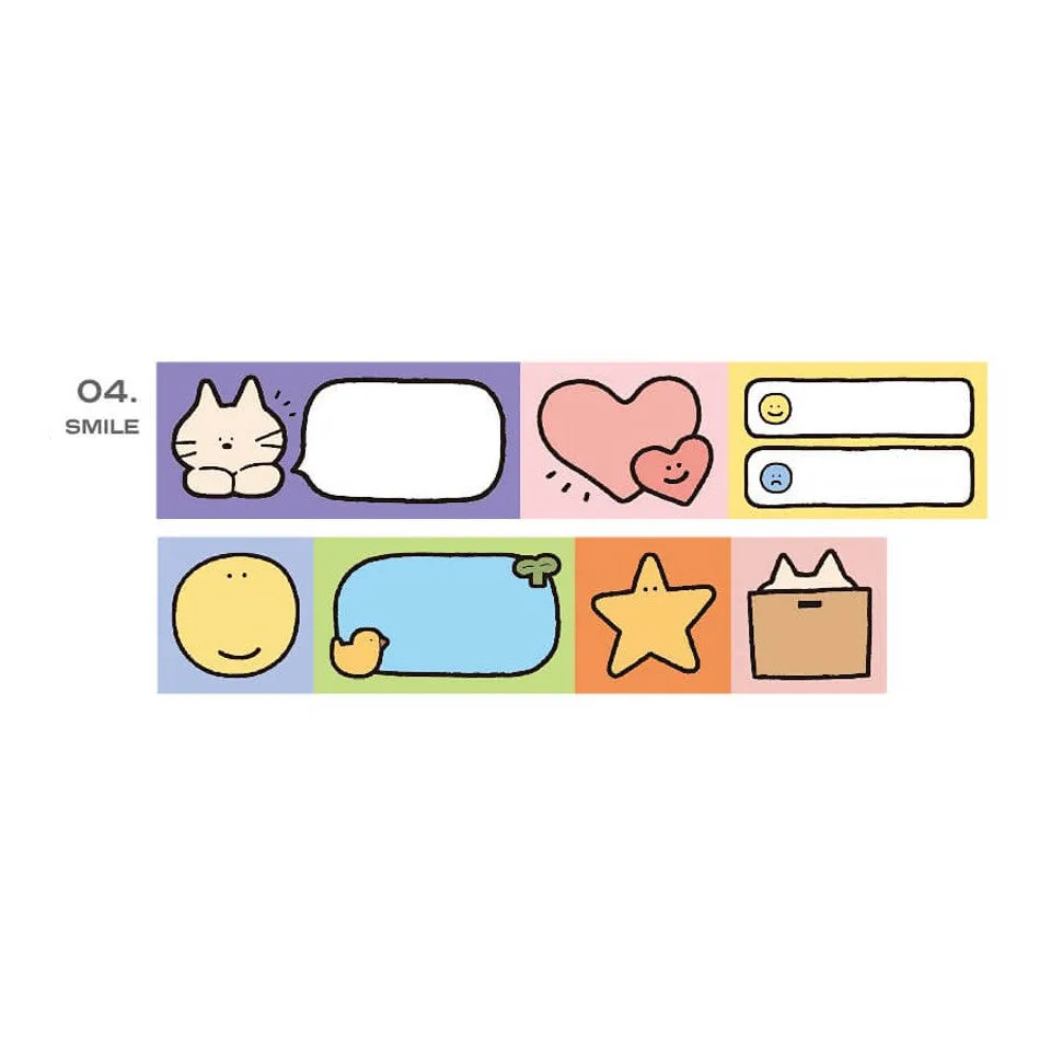 Iconic Doodle Sticky Memo Roll