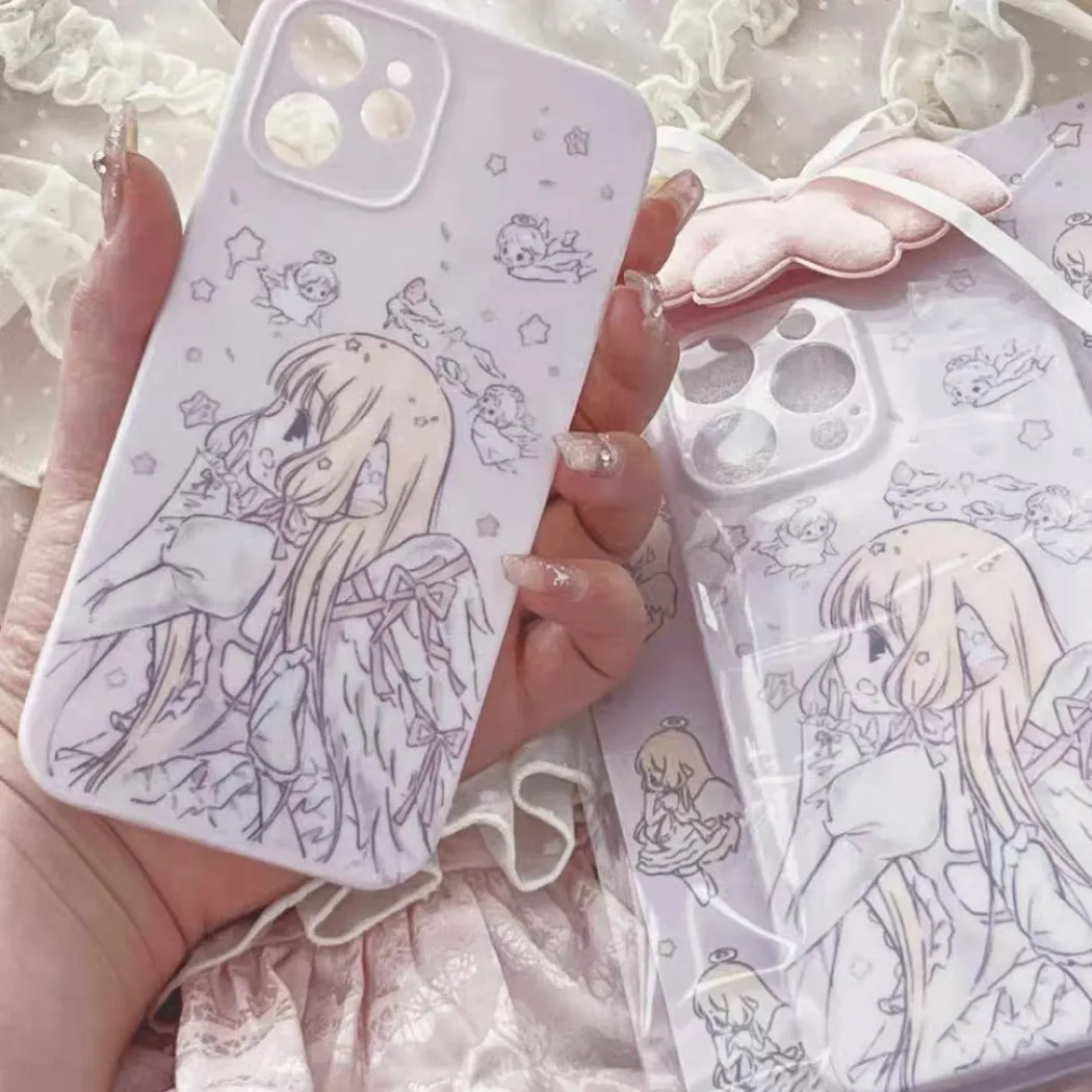 ins style kawaii comic phone case