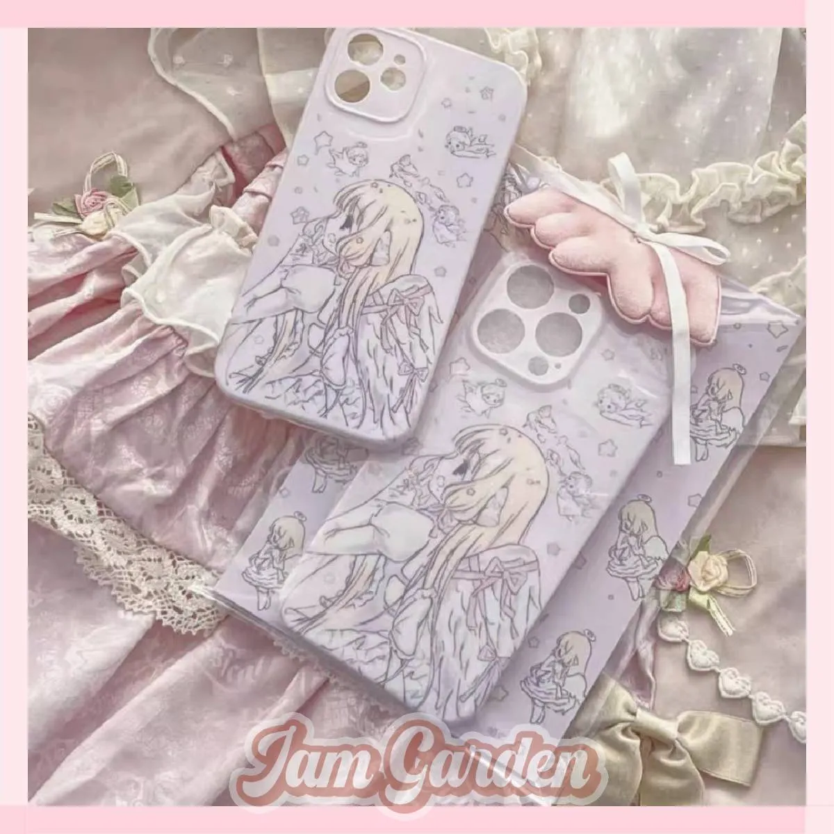 ins style kawaii comic phone case