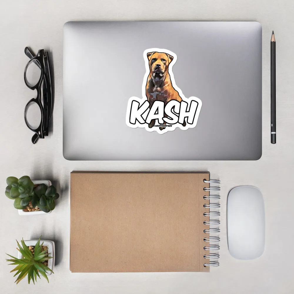 Kash Bubble-free stickers