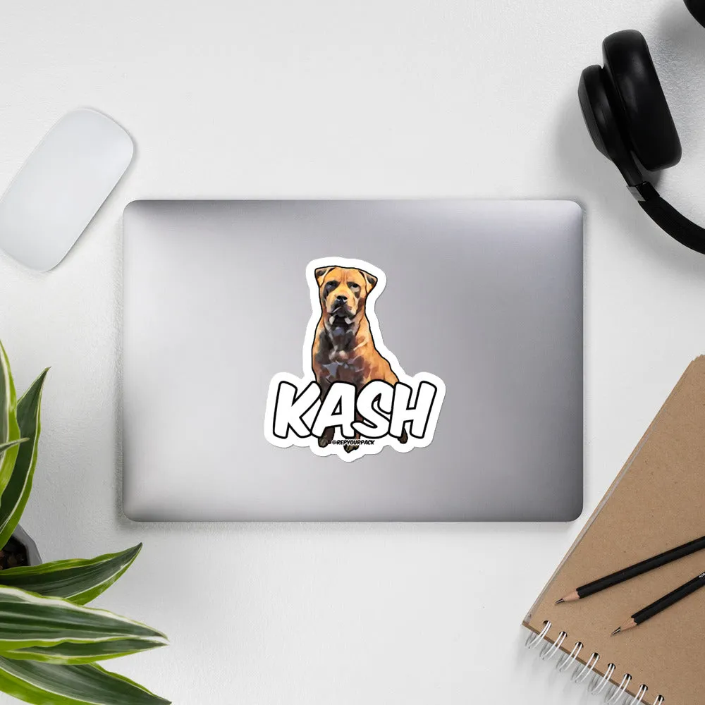 Kash Bubble-free stickers